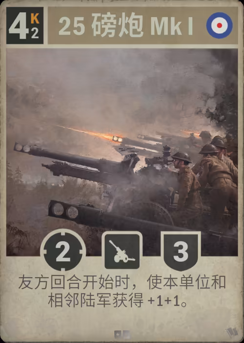 25 磅炮 Mk I · Kards卡图